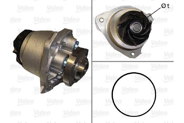 Devirdaim Su Pompası  Volkswagen Passat (3B2)(10.1996->2000)  VALEO 506587