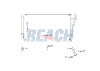 Klima Radyatörü  BSG 40-525-042  976063R000 976063R001