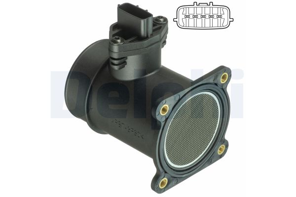 Hava Debimetresi  Nissan Almera Tino (V10M)(05.2000->)  DELPHI AF10371-12B1