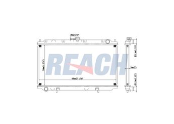 Su Radyatörü  ORİS BNI055026  214102F000 214109F500 214109F502 214102F002
