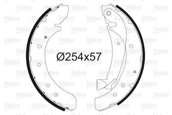 Fren Pabuçlu Balata Arka Fiat Ducato P.Van, Yüksek Tavan (03.1994->)  VALEO 562627
