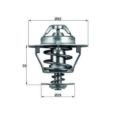 Termostat 88 °C  Toyota HI-ACE (1996->)  MAHLE TX 77 88D