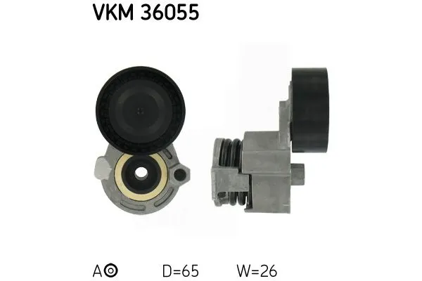 Vantilatör Kayış Gergi Rulmanı  Renault Kangoo (F/KC0)(03.2003->)  SKF VKM 36055