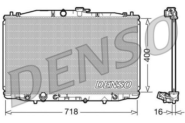 Su Radyatörü  DENSO DRM40023