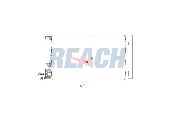 Klima Radyatörü  MGA 82263