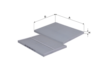 Polen Filtresi  FIL FILTRE HC 7006  90458294 90510338 93182438 1808605 6808613