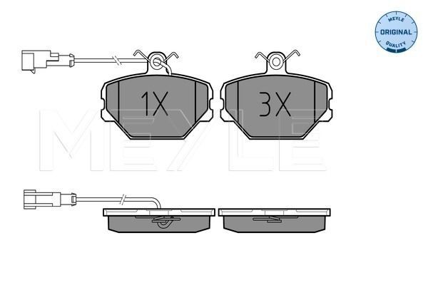 Fren Disk Balata Ön AXAM 17-01-01-4163