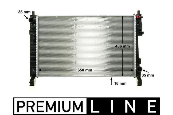 Su Radyatörü  Mitsubishi Lancer 4 Kapı/ Station W. (CS0A/W)(2003->)  MAHLE CR 661 000P