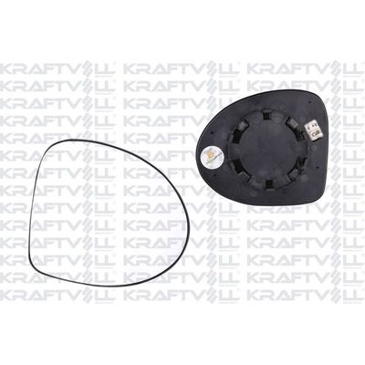 Ayna Camı Dış Sağ Renault Twingo (07.2007->)  KRAFTVOLL 09080125