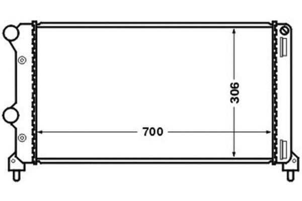 Su Radyatörü  MAHLE CR 1448 000S