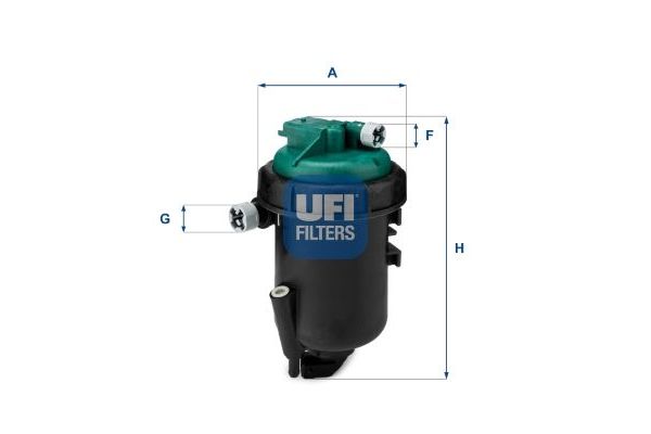 Yakıt Filtresi  UFI 55.181.00