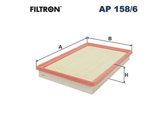 Hava Filtresi  FILTRON AP 158/6  A2540940204 2540940200 254 094 02 00 A2540940200 A 254 094 02 00