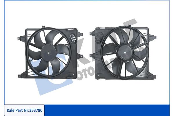 Radyatör Fan ve Motoru  KALE 353780