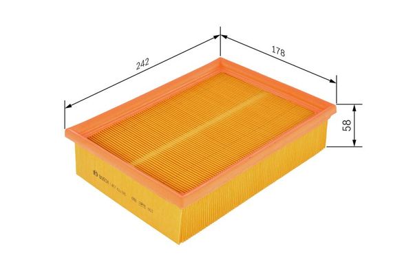Hava Filtresi  BMW 3 Serisi Compact (E36)(1994->)  BOSCH 1 457 433 085
