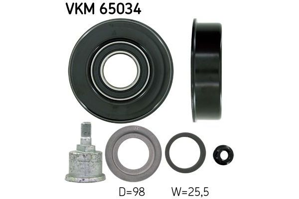 Vantilatör Kayış Gergi Rulmanı  SKF VKM 65034