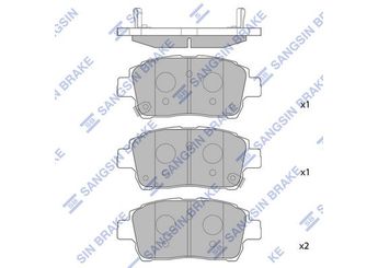 Fren Disk Balata Ön SANGSIN SP1244  446552010 44650W050 044650W050 446512592 0446512592 446513020 0446513020 446513050 0446513050 446517100 0446517100 446517101 0446517101 446517140 0446517140 446520480 0446520480 0446552010 446552011 0446552011 446552021 0446552021 446552022 0446552022 446552060 0446552060 446552100 0446552100 446552120 0446552120 446552230 0446552230 446574020 0446574020 4465YZZDA 04465YZZDA