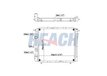 Su Radyatörü  ORİS 1412-4811A  7700784039 7701395093
