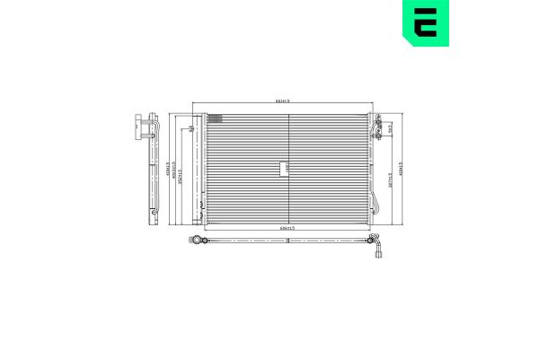 Klima Radyatörü  BMW 3 Serisi Cabrio (E93)(2006->)  ERA 667397