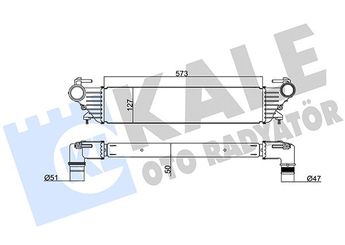 Turbo Radyatörü  BSG 25-535-010  51887954
