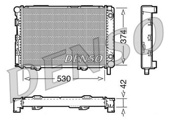 Su Radyatörü  DENSO DRM17026  DRM17026 1245002403