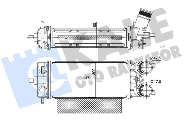 Turbo Radyatörü  KALE 376115
