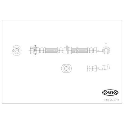 Fren Hortumu Ön Sağ Nissan Qashqai (J10)(01.2007->)  CAVO C901 479A