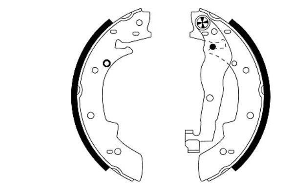 Fren Pabuçlu Balata Arka BMW 3 Serisi Sedan/Coupe (E30)(1982->)  TEXTAR 91030400