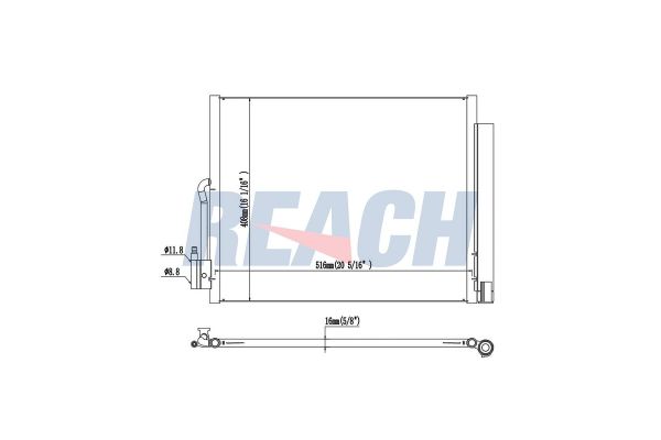 Klima Radyatörü  BEHR 8FC 351 309-564