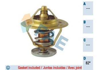 Termostat 82 °C  GVA 5192054  19301PZA305 19301PWA305 19301RNA305 9004833078000 90048-33078-000 9004833092000 90048-33092-000 19301P07A00 19301-P07-A00 19301-PWA-305 19301-PZA-305 19301-RNA-305 19301RNA306 19301-RNA-306