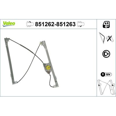 Cam Krikosu Ön Sol BMW X5 M Serisi (E70)(2009->)  VALEO 851262