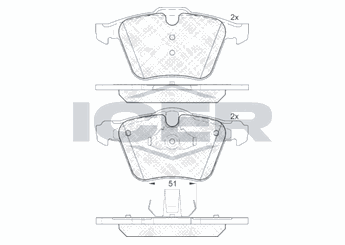 Fren Disk Balata Ön MGA 55262  6G9N2K021CC 1405511 1 405 511 1423389 1 423 389 1431178 1 431 178 31347967 3 134 796 7 6G9N2H021CA 6G9N-2H021-CA 6G9N2K021CA 6G9N-2K021-CA 6G9N2K021CB 6G9N-2K021-CB 6G9N-2K021-CC 8660000758 86 60 000 758 8660004529 86 60 004 529 30736322 3 073 632 2 30793539 3 079 353 9 30793857 3 079 385 7 30793859 3 079 385 9 31200229 3 120 022 9 31200299 3 120 029 9