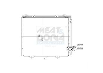 Klima Radyatörü  FEBI BILSTEIN 1002270  2108300270 2108300570 210 830 02 70 210 830 05 70 A2108300270 A210 830 02 70 A2108300570 A210 830 05 70