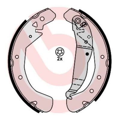 El Fren Balatası  Opel Combo (Corsa C)(2001->)  BREMBO S 59 525