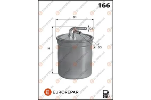 Yakıt Filtresi  EUROREPAR 1613819580