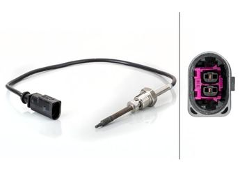 Egzoz Sıcaklık Sensörü  HELLA 6PT 014 495-131  59906088AE 059906088AE 3P906088C 03P906088C 3P906088E 03P906088E 059 906 088 AE