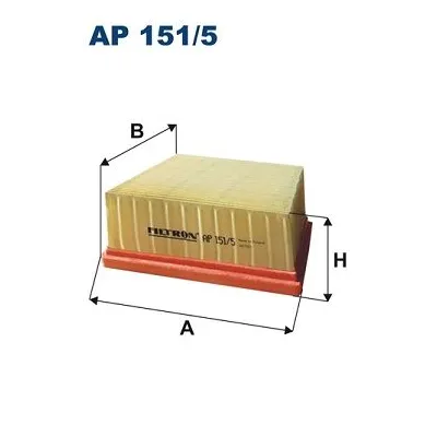 Hava Filtresi  Ford Fiesta (CB1)(2008->)  FILTRON AP 151/5
