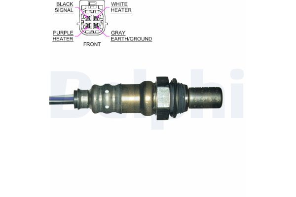 Oksijen (Lambda) Sensörü  Nissan Pathfinder 4/5 Kapı (R51)(01.2005->)  DELPHI ES20172-12B1