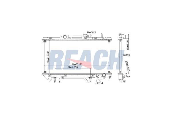 Su Radyatörü  RADISEN RR 64802