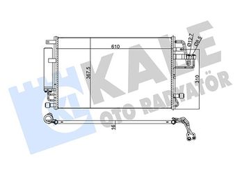 Klima Radyatörü  KALE 379900  976062E000 97606-2E000 976062E100