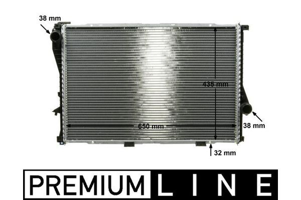 Su Radyatörü  BMW 7 Serisi (E38)(1994->)  MAHLE CR 295 000P