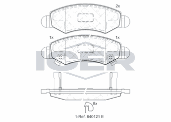 Fren Disk Balata Ön FROW 365.1101.101  9194893 1605976 16 05 976 4704578 47 04 578 4706748 47 06 748 4706835 47 06 835 8660000750 86 60 000 750 8660004523 86 60 004 523 5581084E01 55810-84E01 5581083E10 55810-83E10 5581084E00 55810-84E00 91 948 93 9214424 92 144 24 9214835 92 148 35 93173148 93 173 148