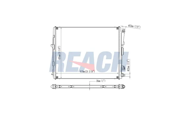 Su Radyatörü  BMW 4 Serisi Cabrio (G23)(2020->)  MGA 80312
