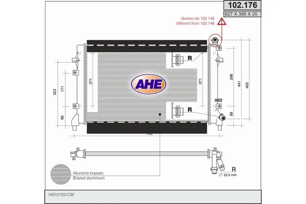 Su Radyatörü  BSG 19-520-001