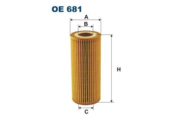 Yağ Filtresi  FILTRON OE 681