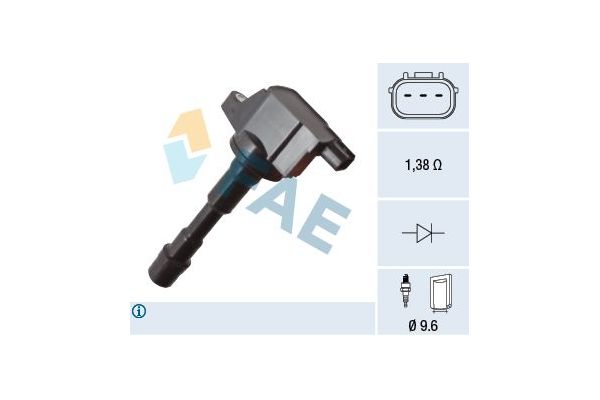 Ateşleme Bobini  Honda Insight (ZE2)(01.2009->)  FAE 80469