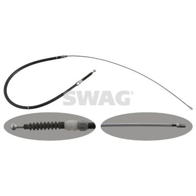 El Fren Teli Arka Sağ veya Sol Skoda Superb Combi (3T5)(01.2010->)  SWAG 30 94 8306
