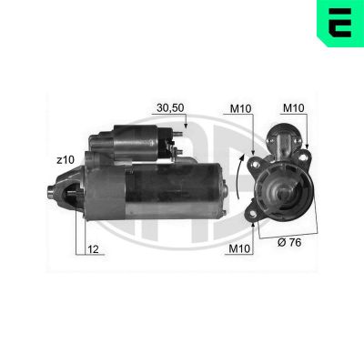Marş Dinamosu  Ford Focus 3/4/5 Kapı (CAK)(1998->)  ERA 220015A