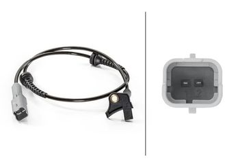 Abs Sensörü Ön Sağ veya Sol HELLA 6PU 012 806-331  4545K3 4545.K3 5S5T2B372AB 9665386780