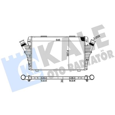 Turbo Radyatörü  Opel Signum (07.2005->)  BSG 65-535-029