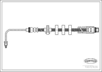 Fren Hortumu Arka Sağ veya Sol CORTECO 19032428  4806A4